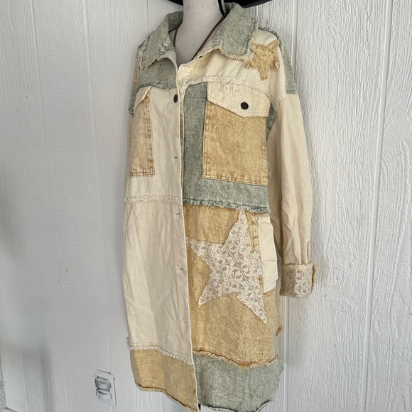 Patchwork Denim Jacket - Picture 1 of 11